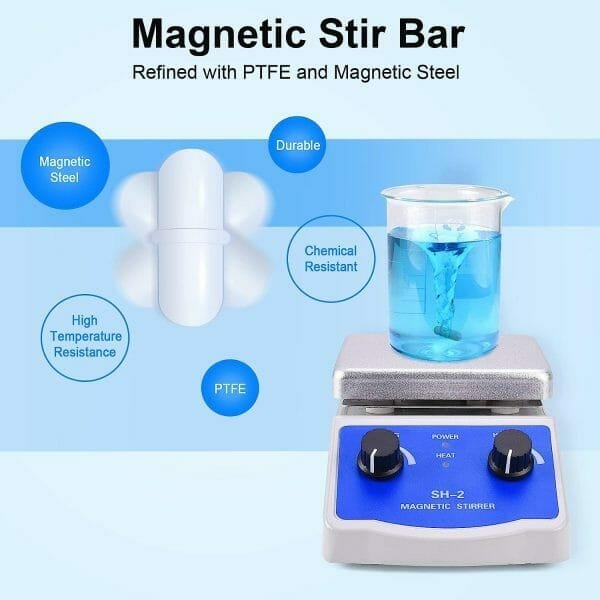 Agitador magnetico para laboratorio